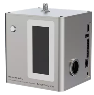 Contador remoto de partículas en el aire