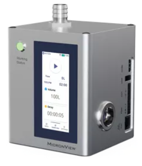 Muestreador de bioaerosol remoto